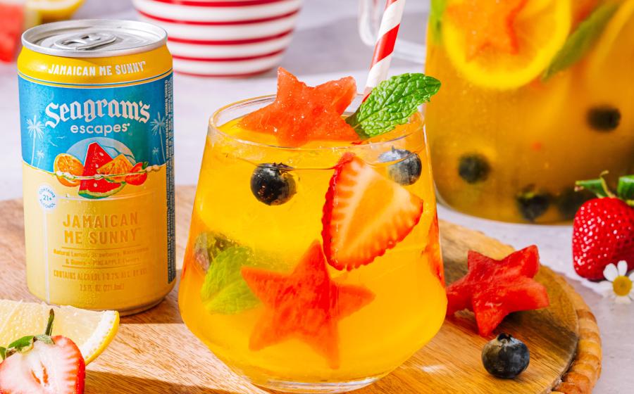 Celebrate Summer with Delicious Star-Spangled Punch