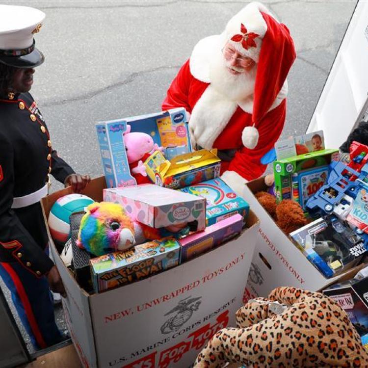  Marine Toys for Tots Ensures Every Child Experiences the Magic of Christmas