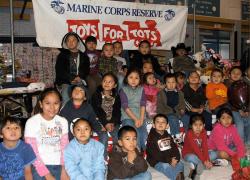 Help Marine Toys for Tots Bring Joy to Native American Children